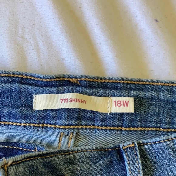 blue skinny jeans - Picture 2 of 2